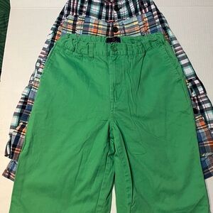 Green Kids Shorts